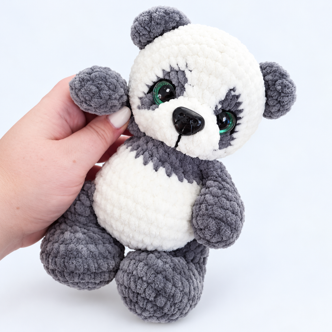 Baby Panda Amigurumi Crochet Pattern — PDF