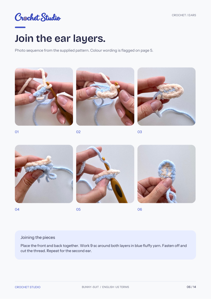 Page 06 · Ear assembly photo guide