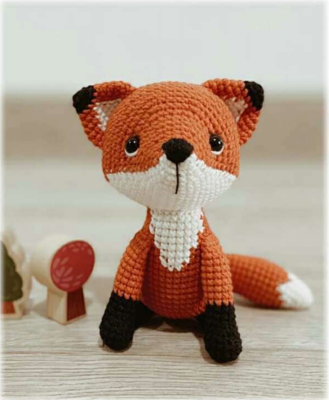 Woodland Fox Crochet Pattern — PDF