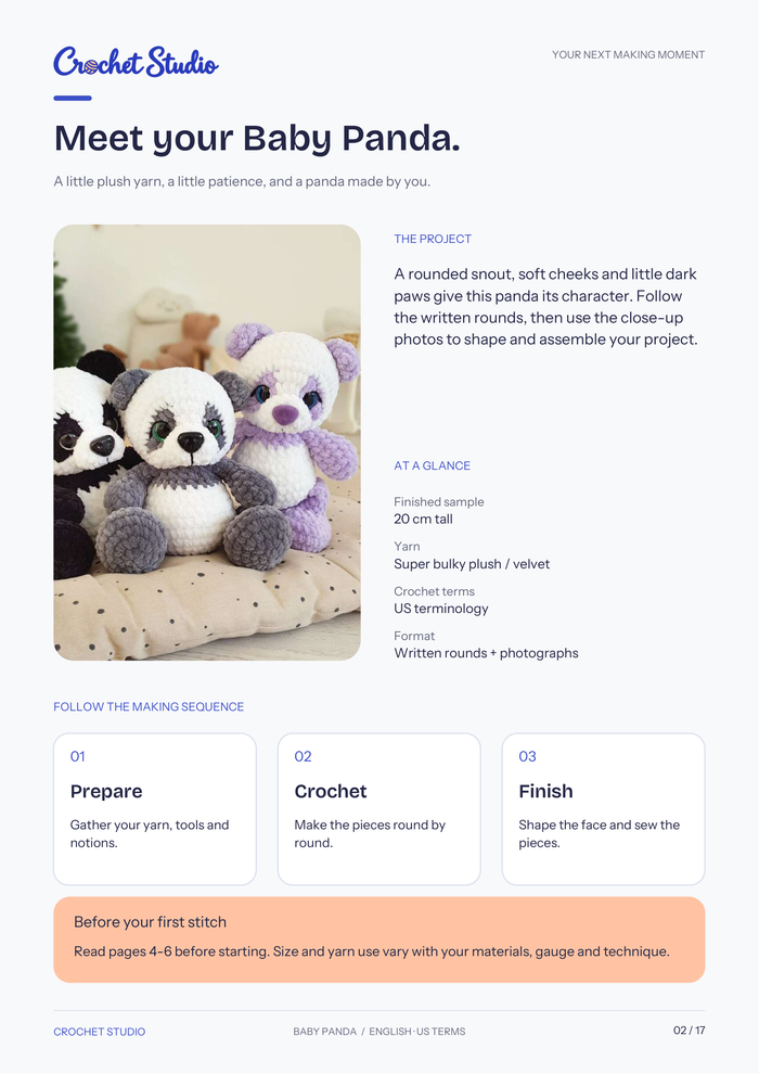 Page 02 · Meet your Baby Panda