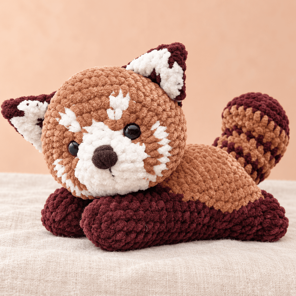 Red Panda Amigurumi Crochet Pattern — PDF – CROCHET STUDIO